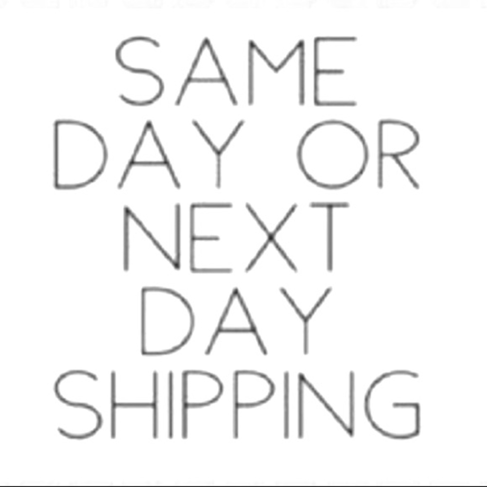 Same day or next day shipping ❤️